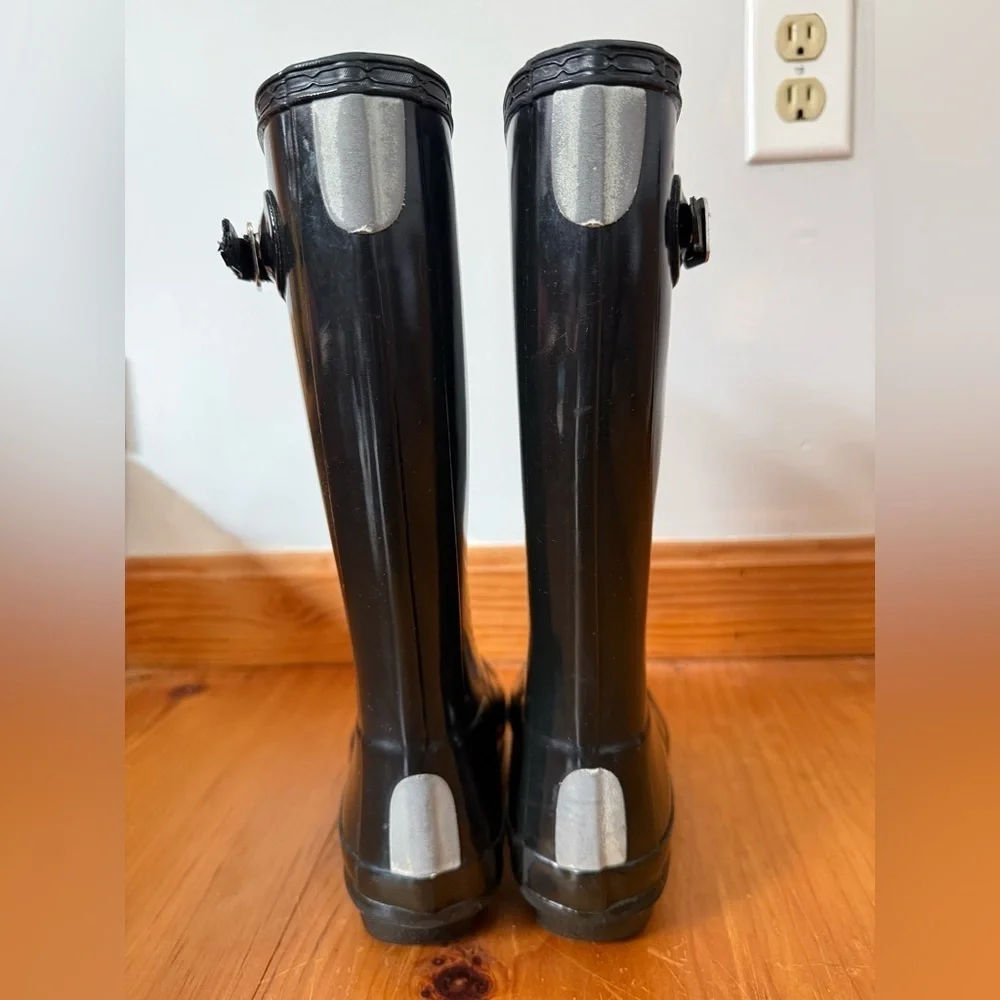 Hunter Big Kids Original Gloss Rain Boots | Size 3